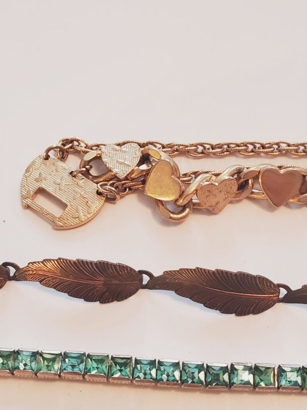 7 Bracelets, items # A-2559-2565., wt. 105 grams. - Picture 16 of 16